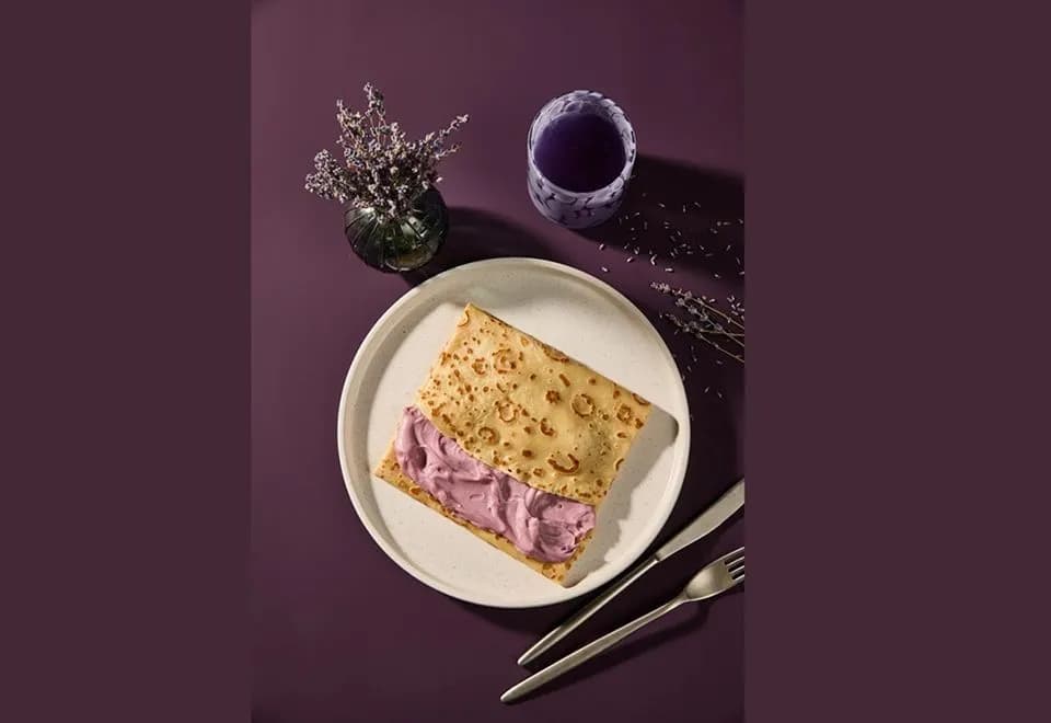 Сладкая новинка в «Теремке» — блин «Лаванда»!